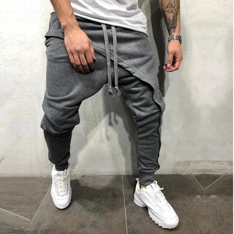 Men Cargo Pants Streetwear Hip Hop Track Pants Male Medieval Pant Fashion Trousers Multi Colors Pocket Pants Sweatpants
