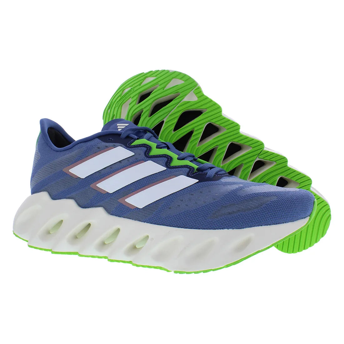 For Men's Switch Fwd Running Shoes Crew Blue/Zero Metalic/Lucid Lime Color Scheme Vietnam Model MSS-ID1778 | 100% Authentic