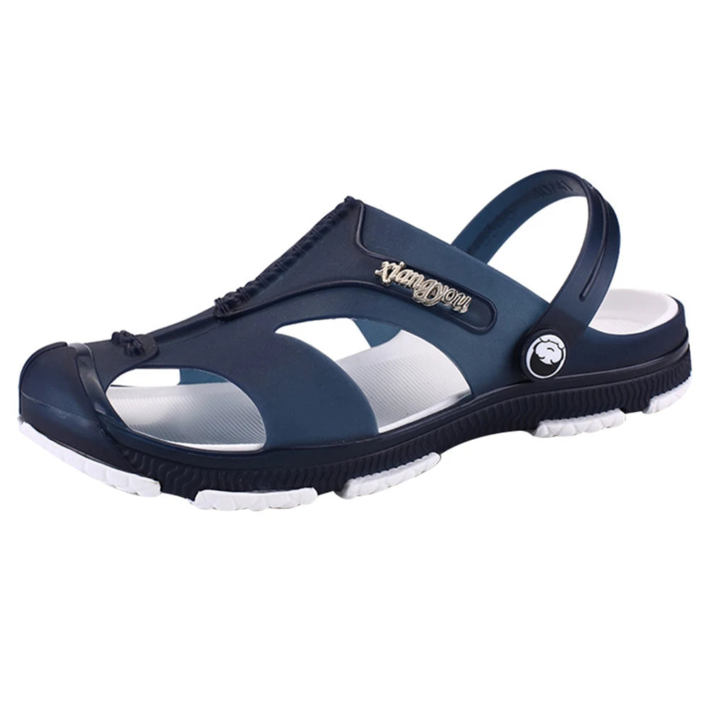 2023 New Men Outdoor Sandals Breathable Summer Beach Shoes Anti-Slip Comfortable Casual Slippers Walking Footwear Male Sandals