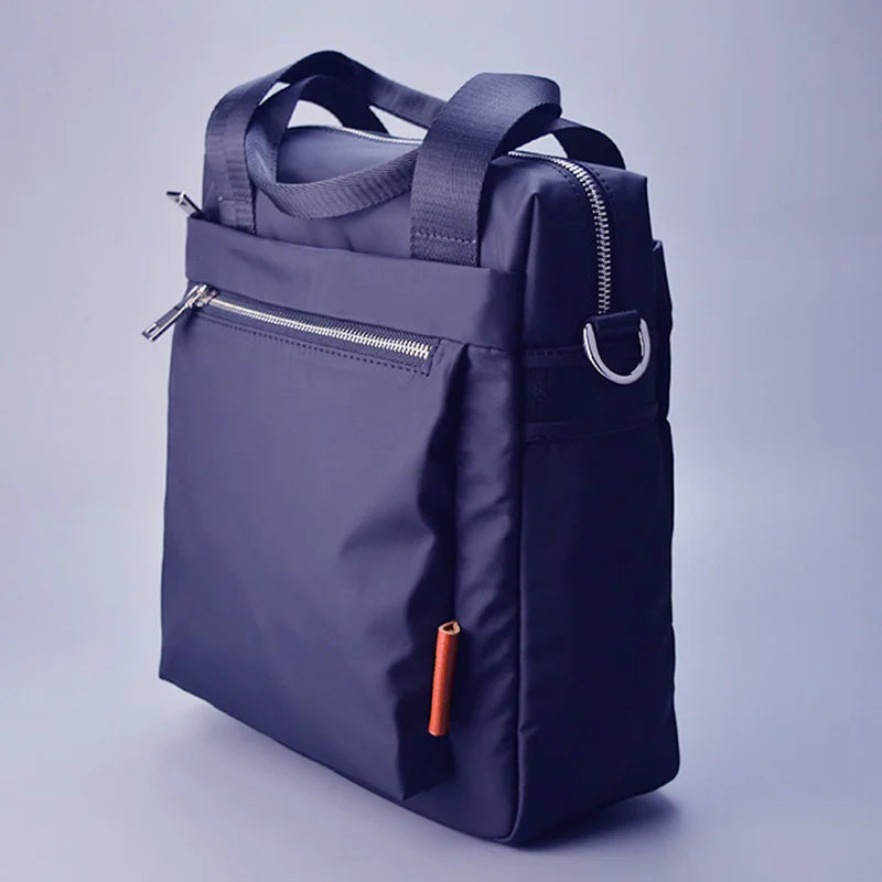 New Men's Shoulder Bags Waterproof Wear-resistant Multi-function Large-capacity Vertical Simple Business Outdoor Casual Handba