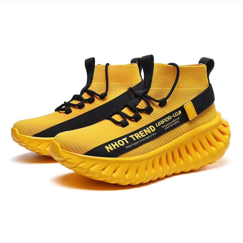 Men's Shoes, Four-Season Sports Shoes, Men's Breathable New Ultra-Light Soft-Soled Mesh Student Shock-Absorbing Casual Sneakers, Running Shoes for Men