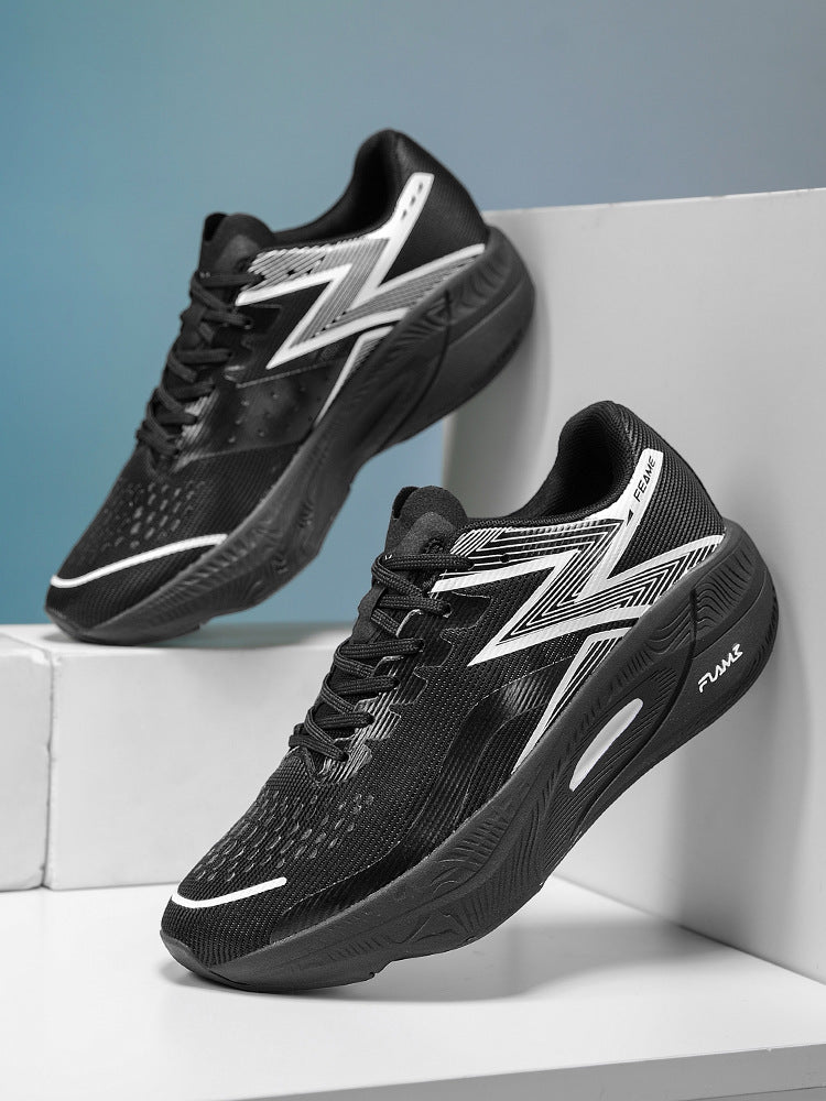 Marathon Carbon Plate Running Shoes for Men and Women, Ultra-Light Shock-Absorbing Shoes for Junior High School Students, Physical Testing Competitions, Racing Professional Sports Shoes, Lightweight