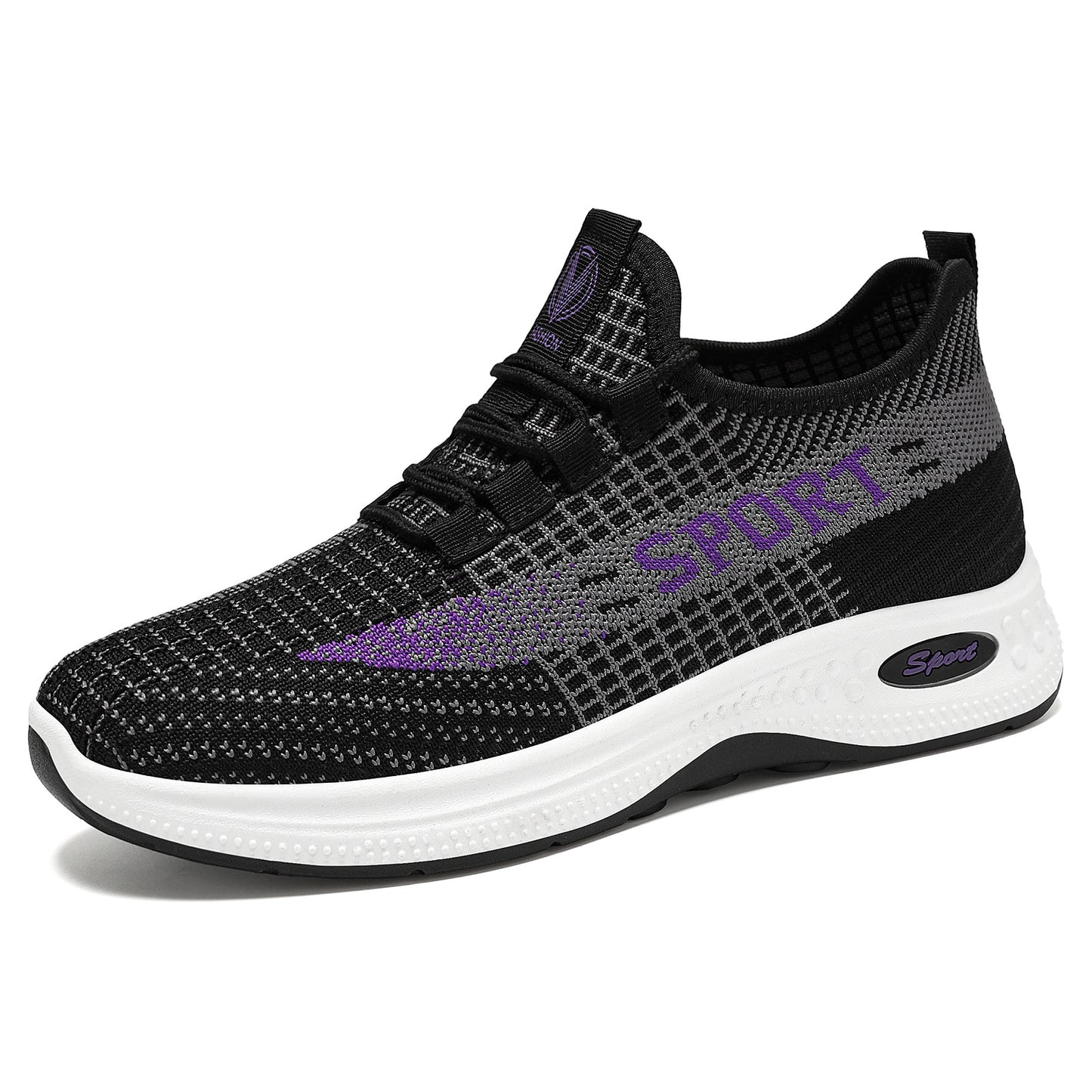 Sports Shoes for Women, Summer New Breathable Mesh Shoes, Fly-Knit Soft-Soled Running Shoes, Comfortable and Not Tiring for Feet, Casual Women's Shoes