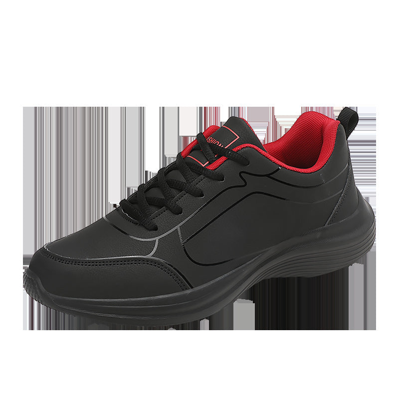 2023 Spring and Autumn New Men's Shoes Vintage Running Shoes Low-top Leather Forrest Gump Shoes Fashion Casual Youth Sports Men's Shoes