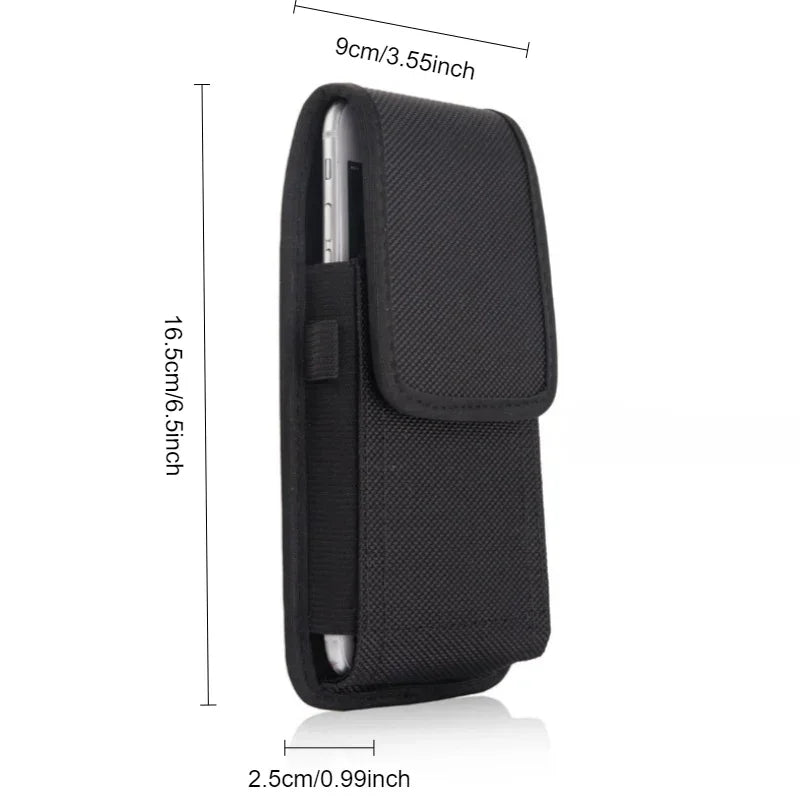 1pc Universal Waist Packs for Cellphone Bag Belt Mobile Phone Organizer Belt Clip Cards Holder Oxfordfabric Waist Bag Wallet