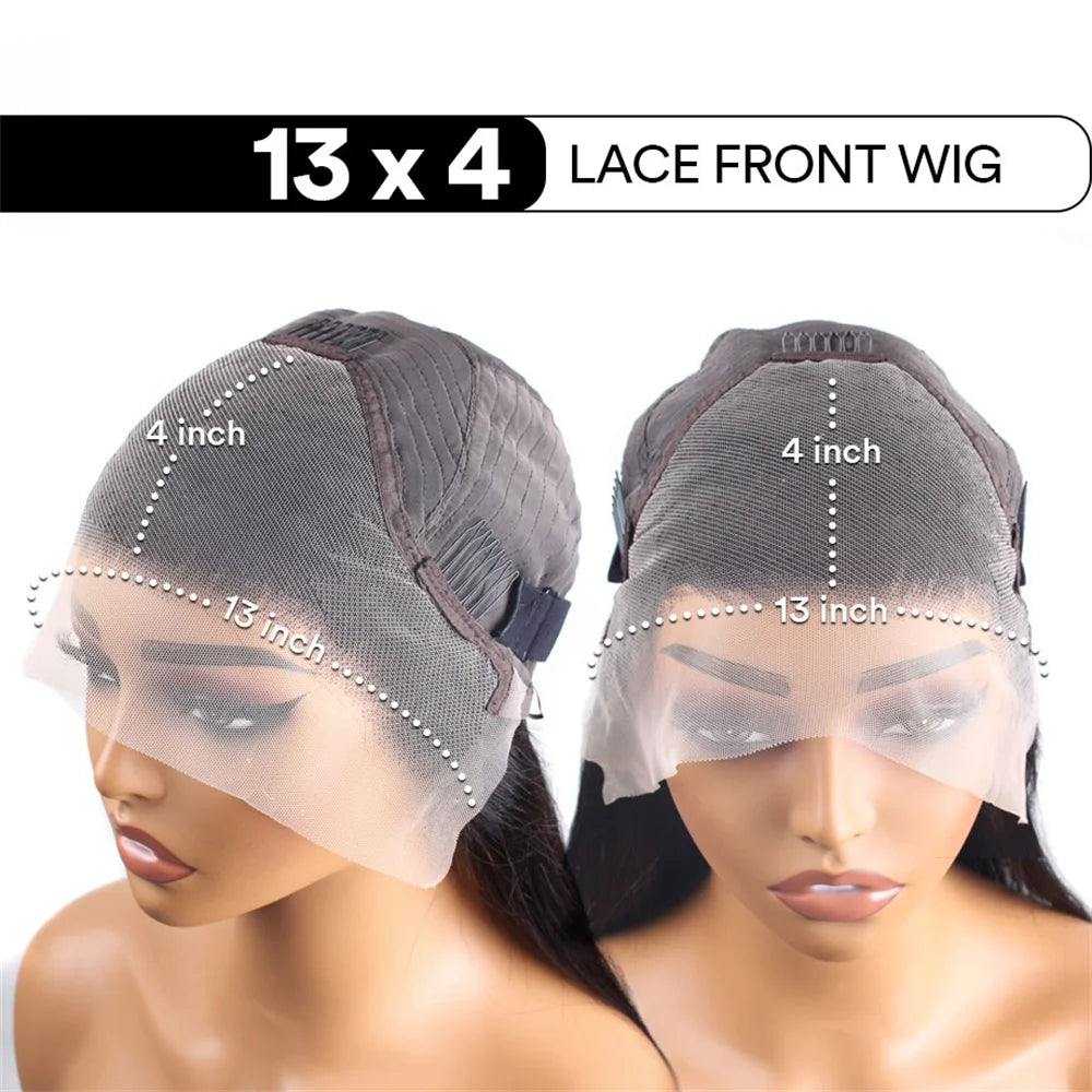 13x6 Pink Body Wave Lace Front Wigs For Women Long Wavy Hair Wig Soft Lace Wig With Natural Hairline Human Hair Party Cosplay