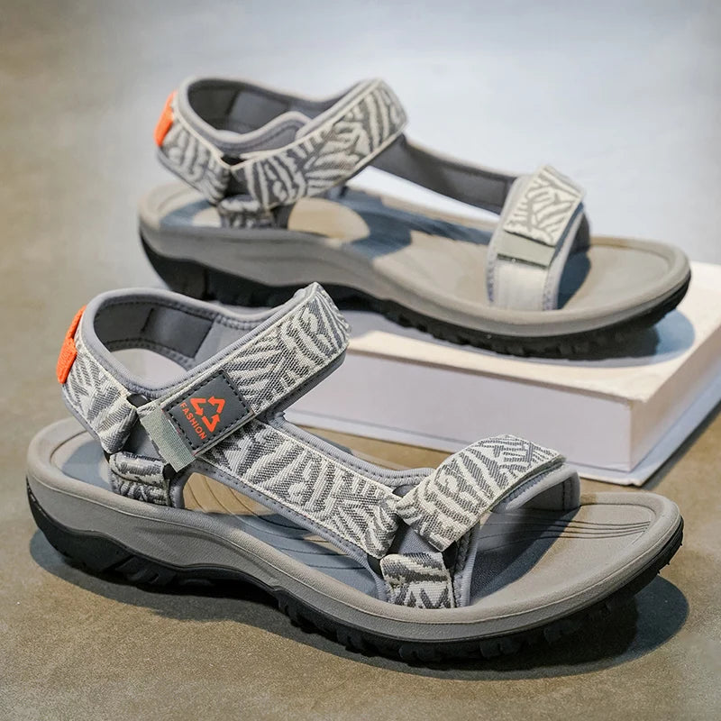 Men's Sport Sandals, Open Toe Water Sandals Waterproof Lightweight Casual Athletic Sandals for Outdoor Beach Travel Summer 40-45