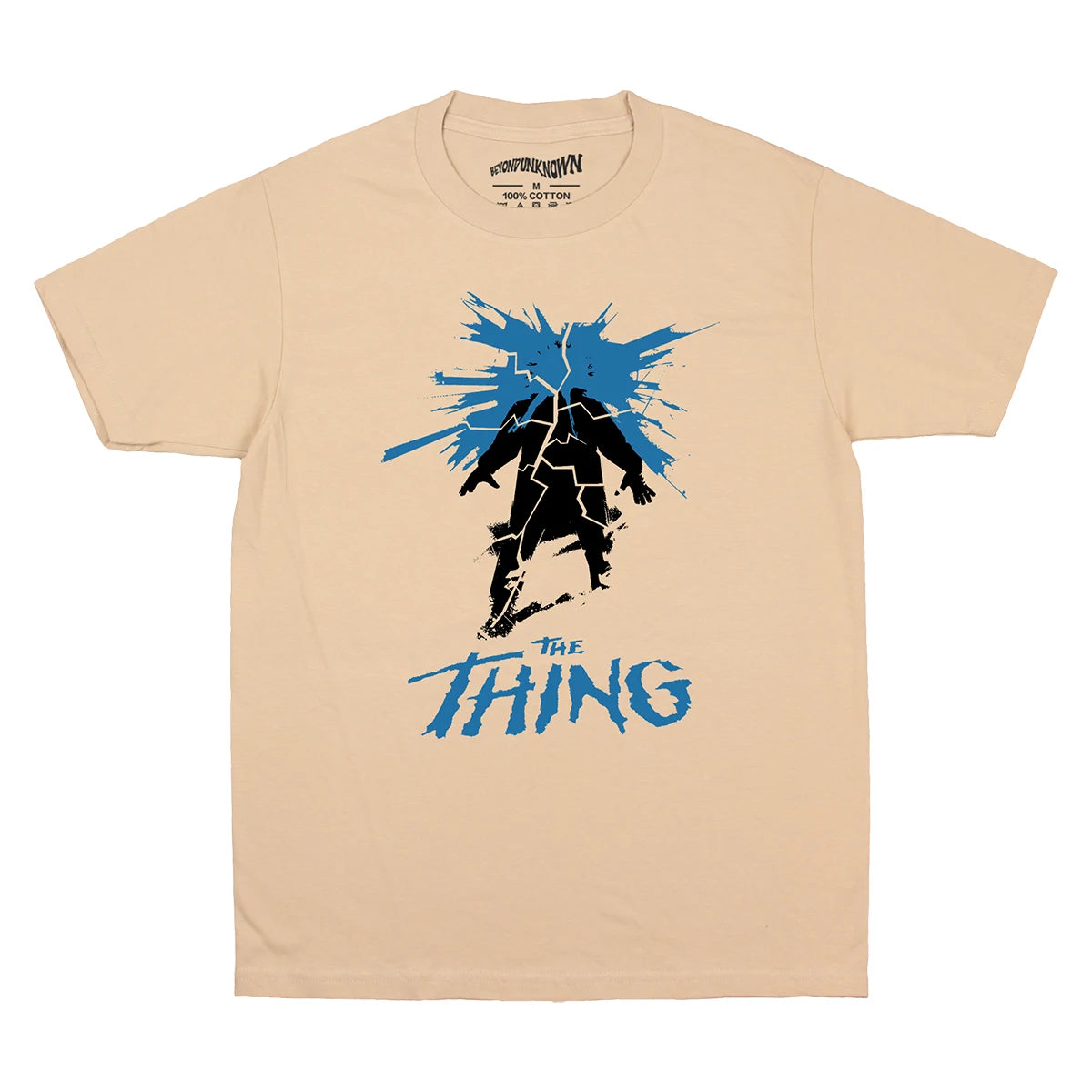 The Thing T-Shirt John Carpenter 80S Horror Cult Movie They Live Halloween Prince of Darkness Men's Cotton Short Men's Shirt