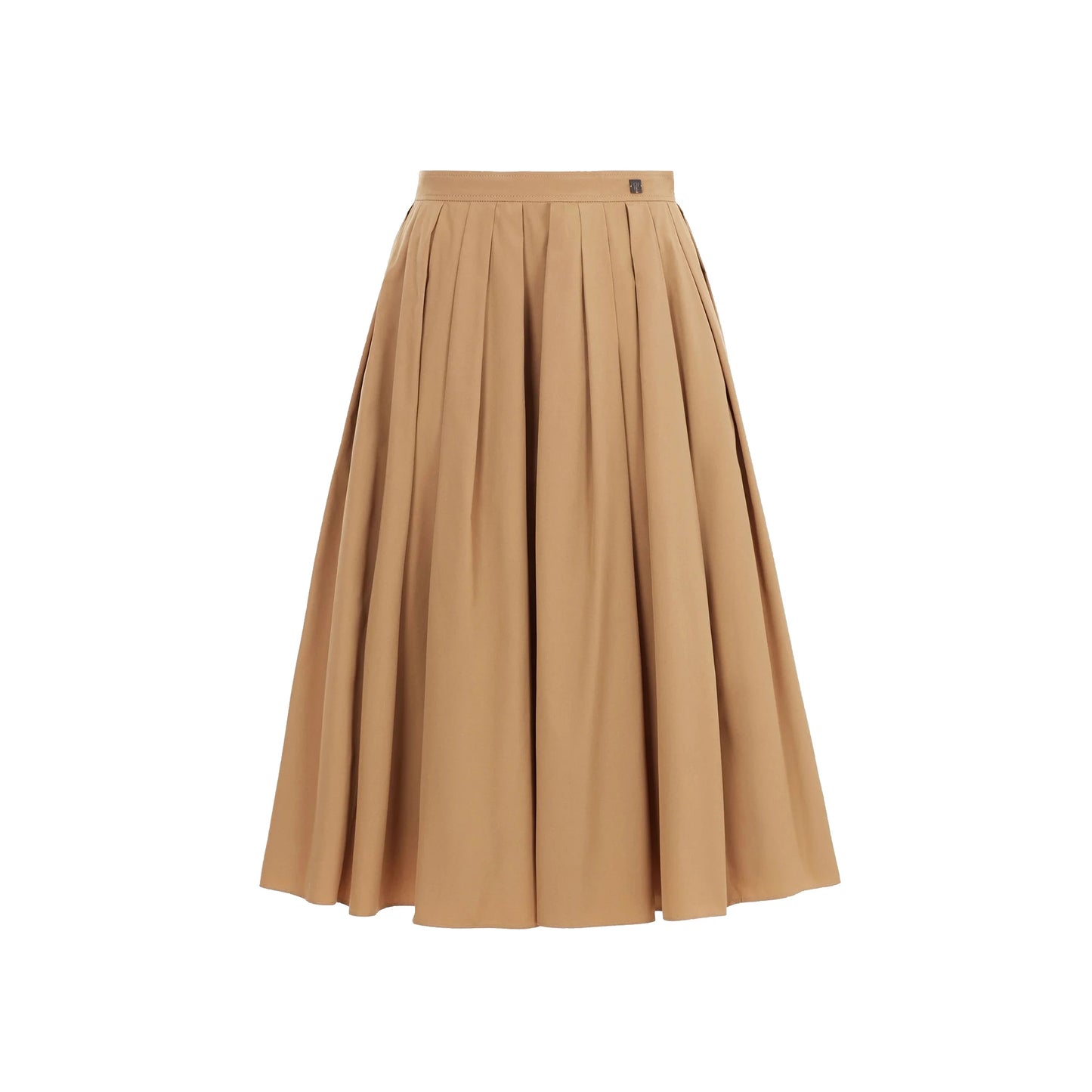 Women Embroidery A Line Pleated Skirt Set With Long Sleeve Shirt Office Wear