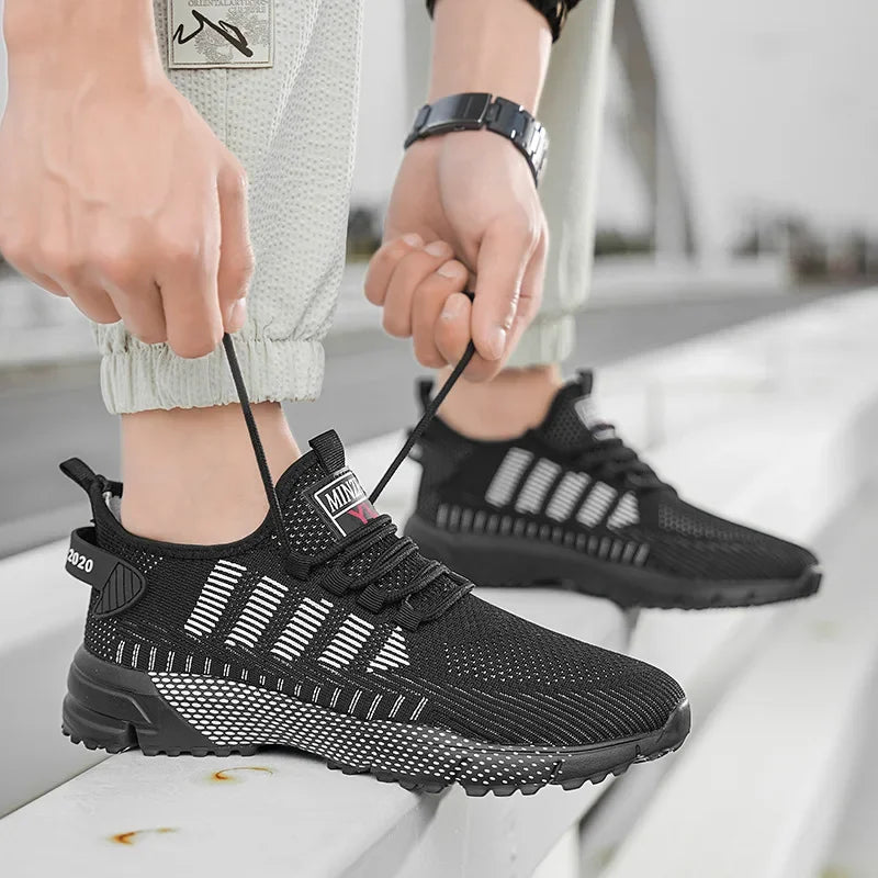 2025 New Men Running Shoes Outdoor Comfortable Men Sneakers Breathable Sports Shoes Lightweight Training Shoes Zapatillas Hombre