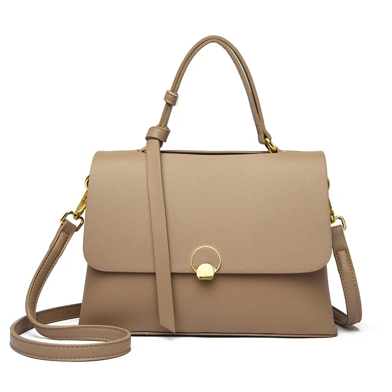Fashionable Women's Bags, High-End Versatile Casual Bags, Trendy Textured Color-Blocked Handbags, Niche Shoulder and Crossbody Bags, a Great Choice for Gifting to Your Girlfriend