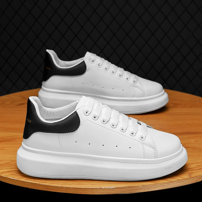 Fashion Platform Men Sport Shoes Casual Sneakers Autumn Outdoor Breathable Lightweight White Running Shoes Women Tennis Shoes