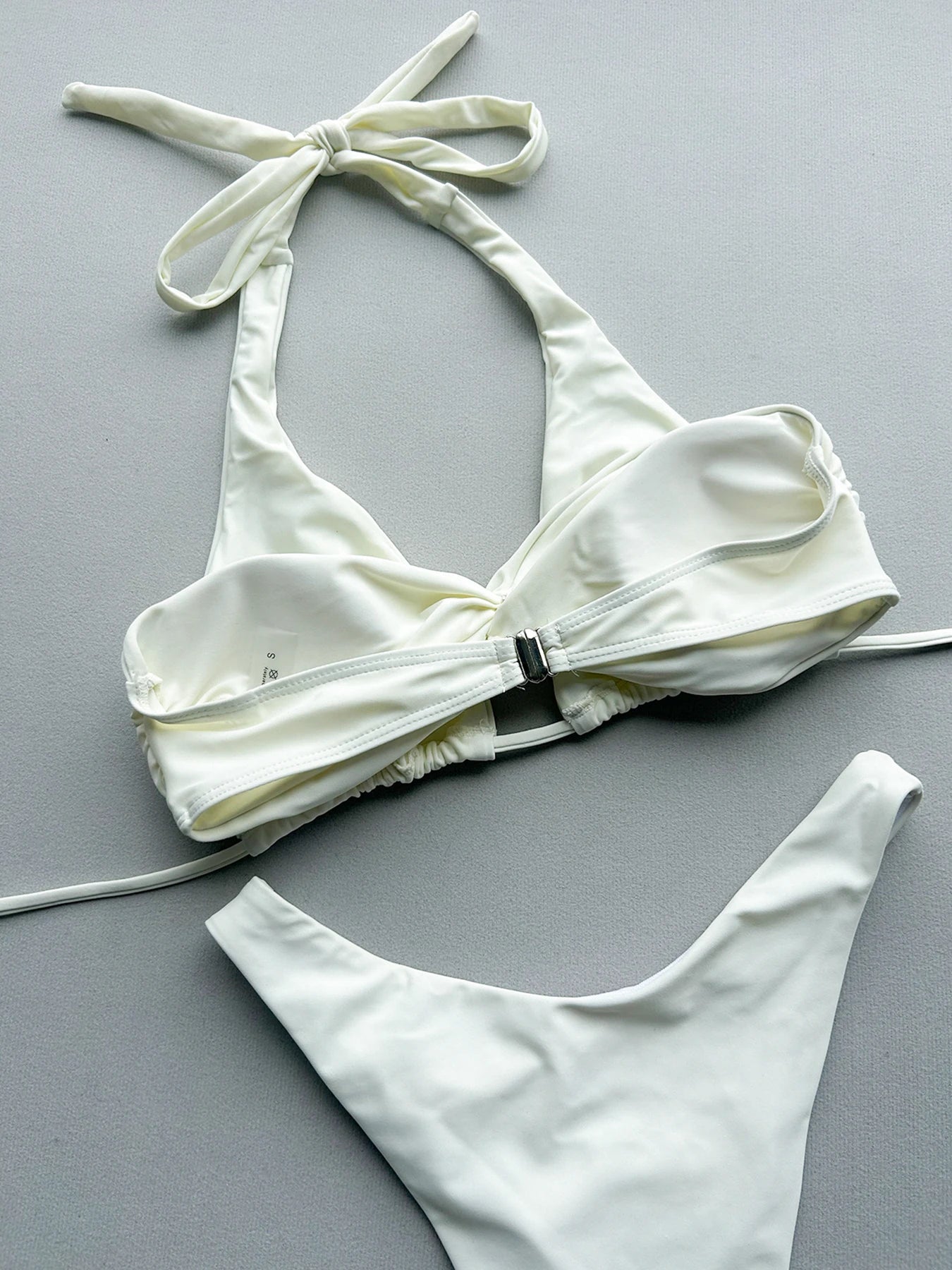 2026 New Sexy Three Pieces Bikini Sets Swimsuit For Women Halter Strappy Swimwear Female Brazilian Bathing Suit Summer Beachwear