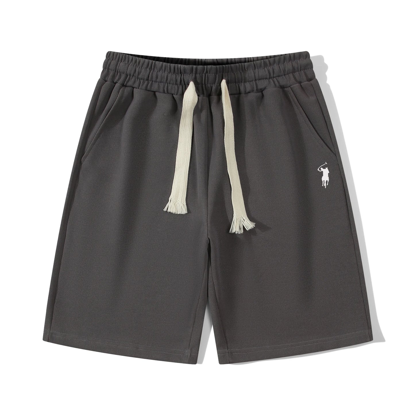 Men's summer casual sports pants, Embroidered horse suitable for vacation wear, gym wor casual vacation loose fit men shorts