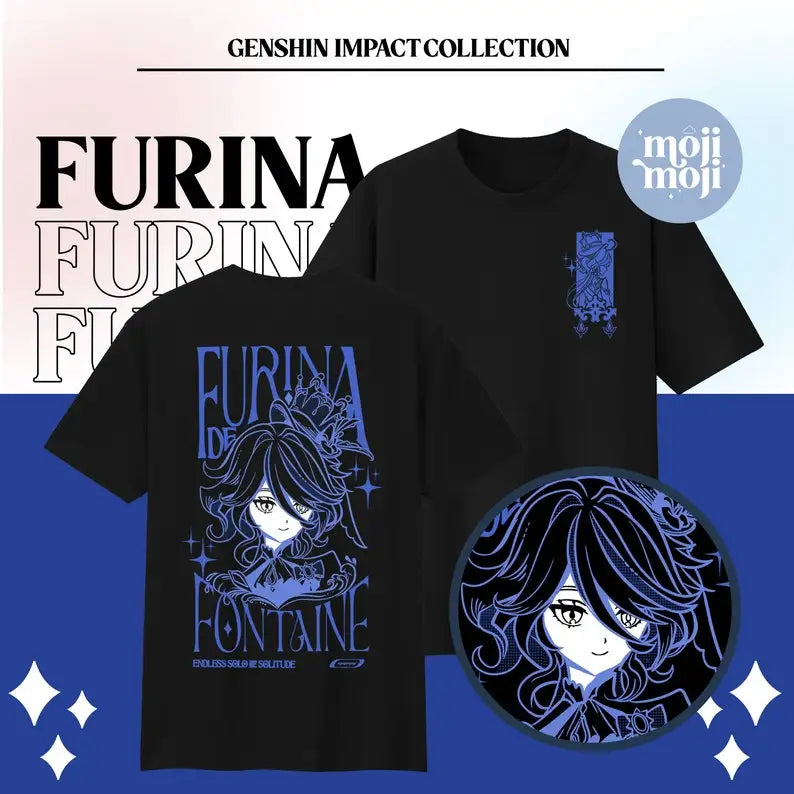 Genshin Impact Furina Shirt, Genshin Furina T-shirt