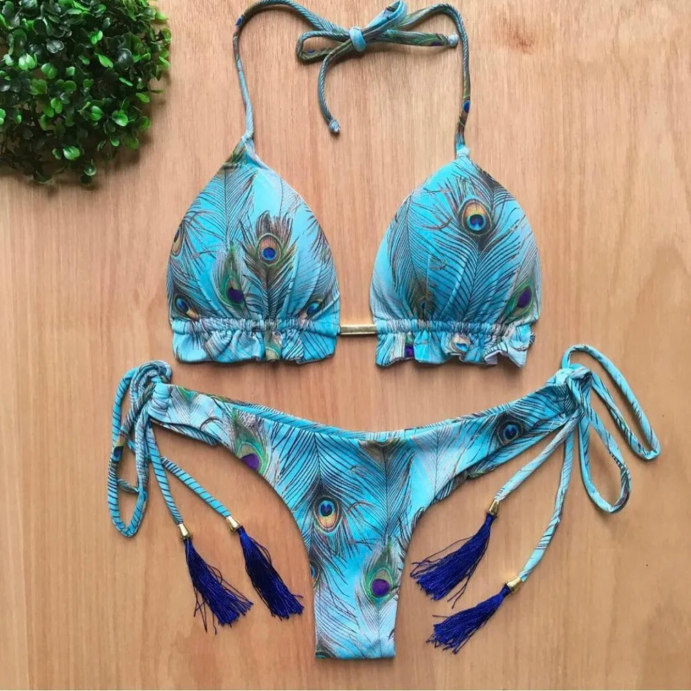 RUOTONGSEPT Bikini Women's Swimsuit 2022 New Swimwear Female Sexy Bikinis Set Push up Swimming for Bathing Suit Women Swimsuits