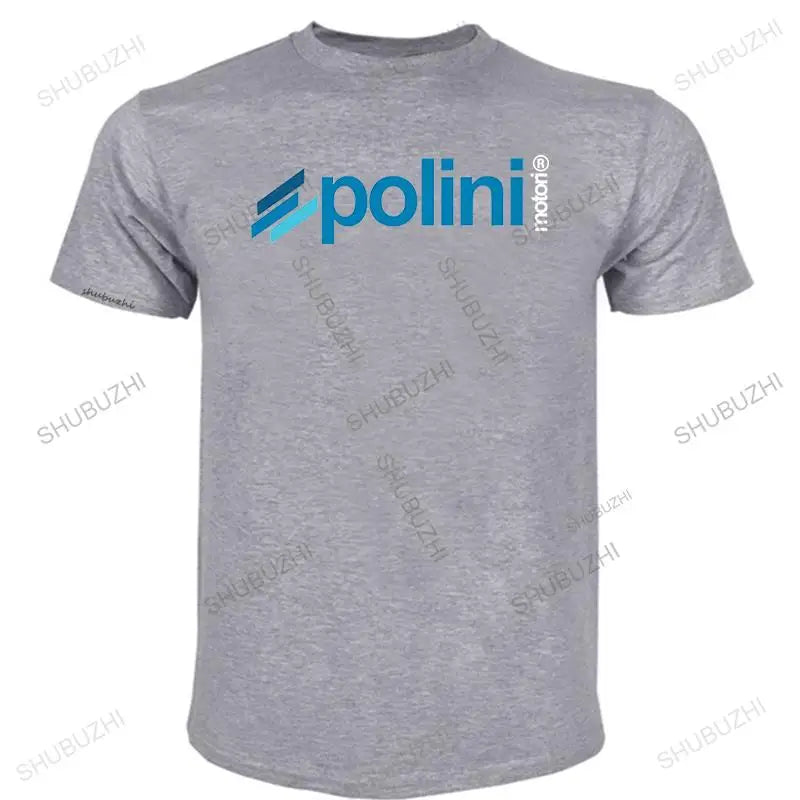Fashion brand t-shirt mens loose style tees New Black T Shirt Polini Italy Scooter Racer Custom many color tops unisex tee shirt
