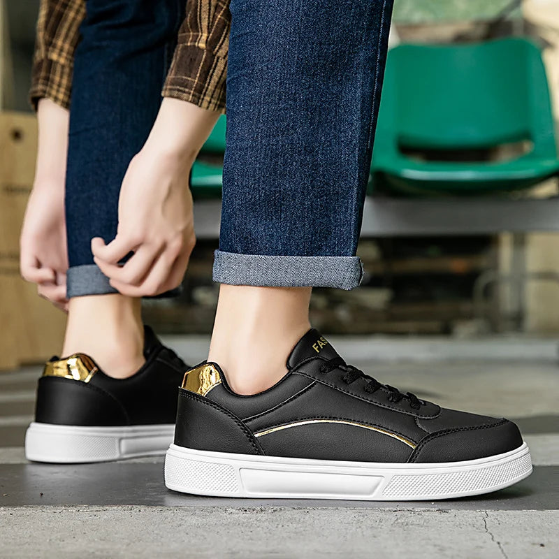 Male Sneakers Casual Shoes Men's Lightweight Breathable Athletic Walking Shoes Comfortable Sktaeboard Sneakers for Men