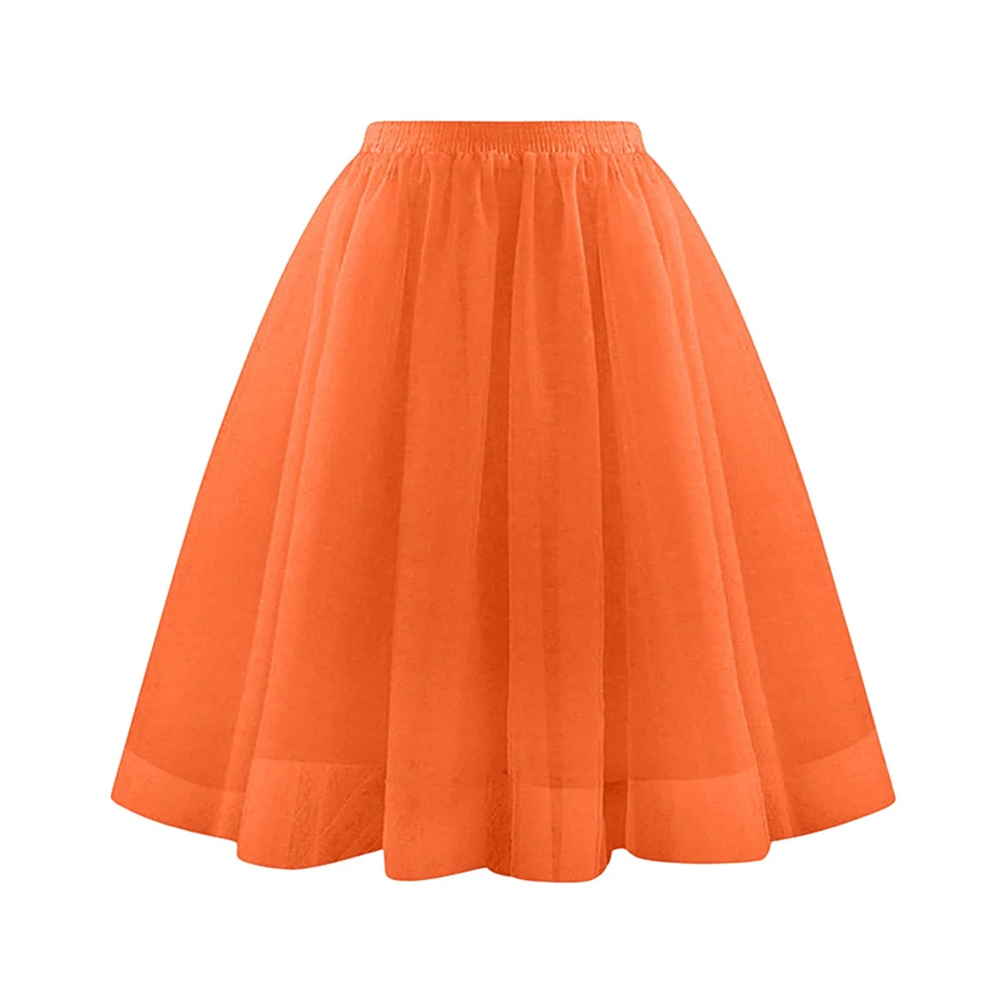 Tutu Skirt For Women 50s Skirt Retro Party Tulle Ballet Rockabilly Petticoat Underskirt Dance Dress Cosplay Mesh Skirt