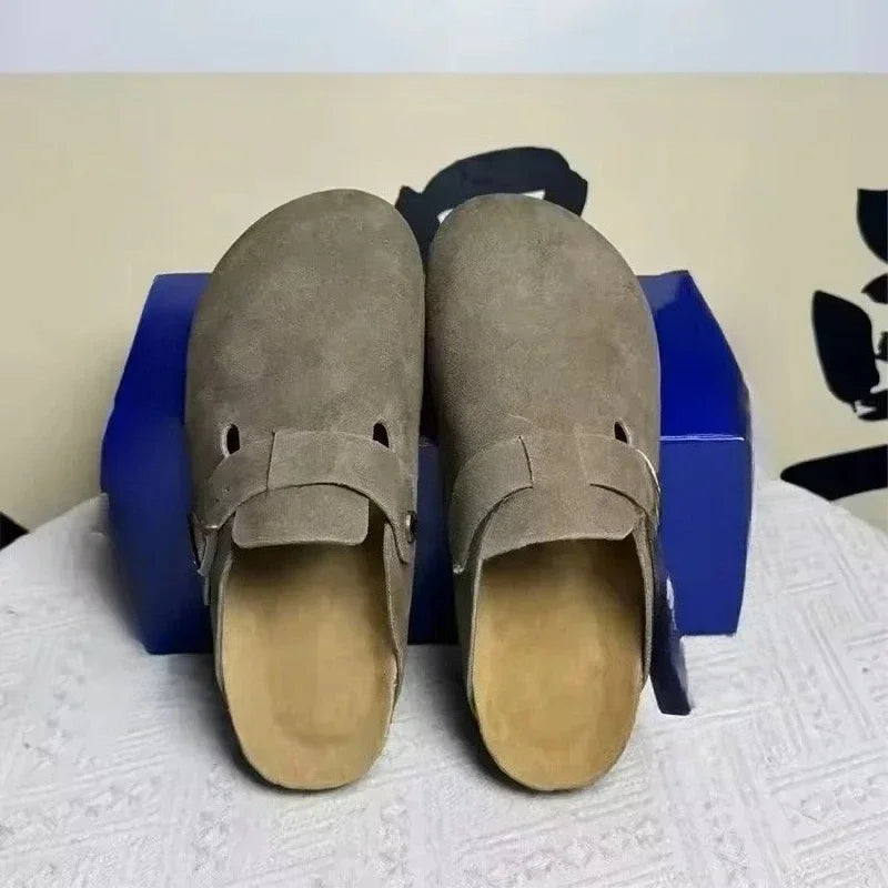 Leather Sandals for Men And Women Retro CasualComfortable Anti-Slip Beach Shoes for Spring And Autumn New Fashion womens shoes