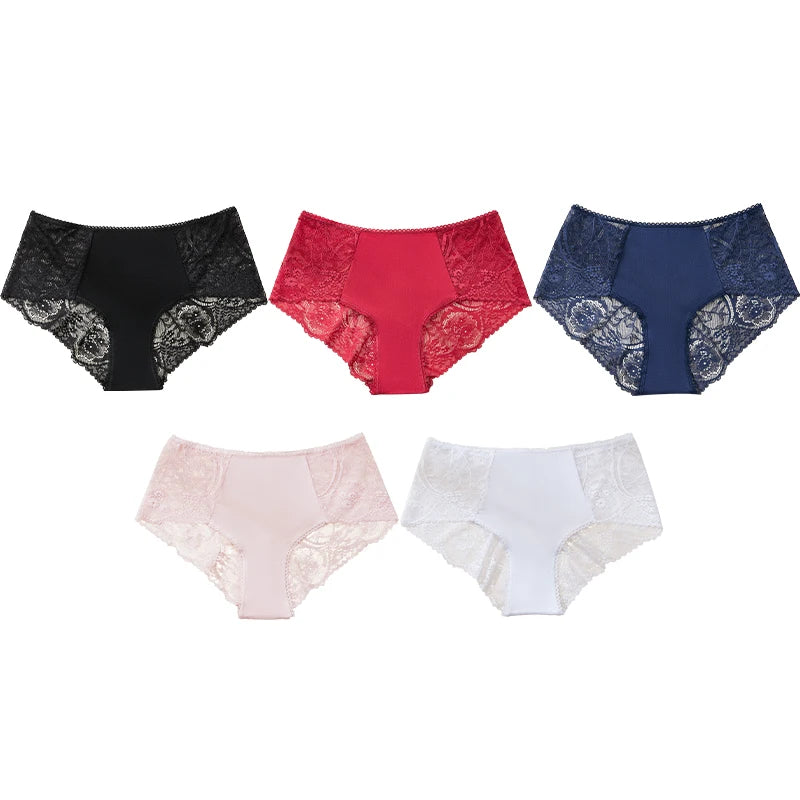 Plus Size Women's Sexy Panties S-4XL Wide Size Range Ultra-Thin Transparent Fabric Soft Comfortable Elegant Lady's Intimate Wear