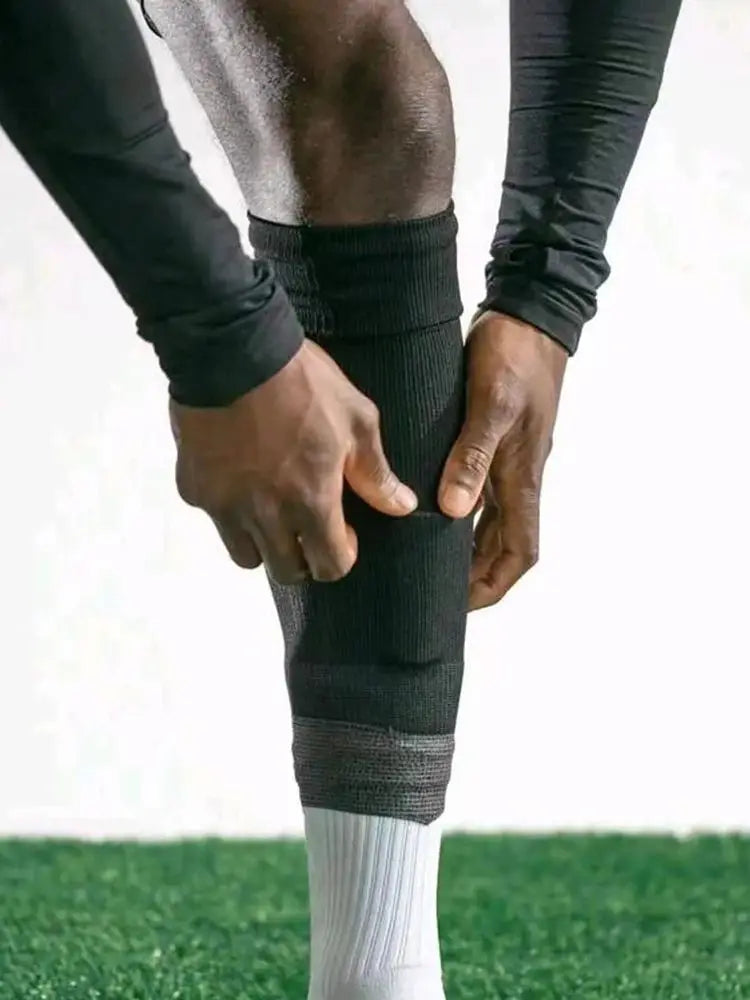 6-Piece Set of Outdoor Sports Football Socks + Shin Guards + Shin Socks + Ankle Protectors + Straps + Storage Bag S004593