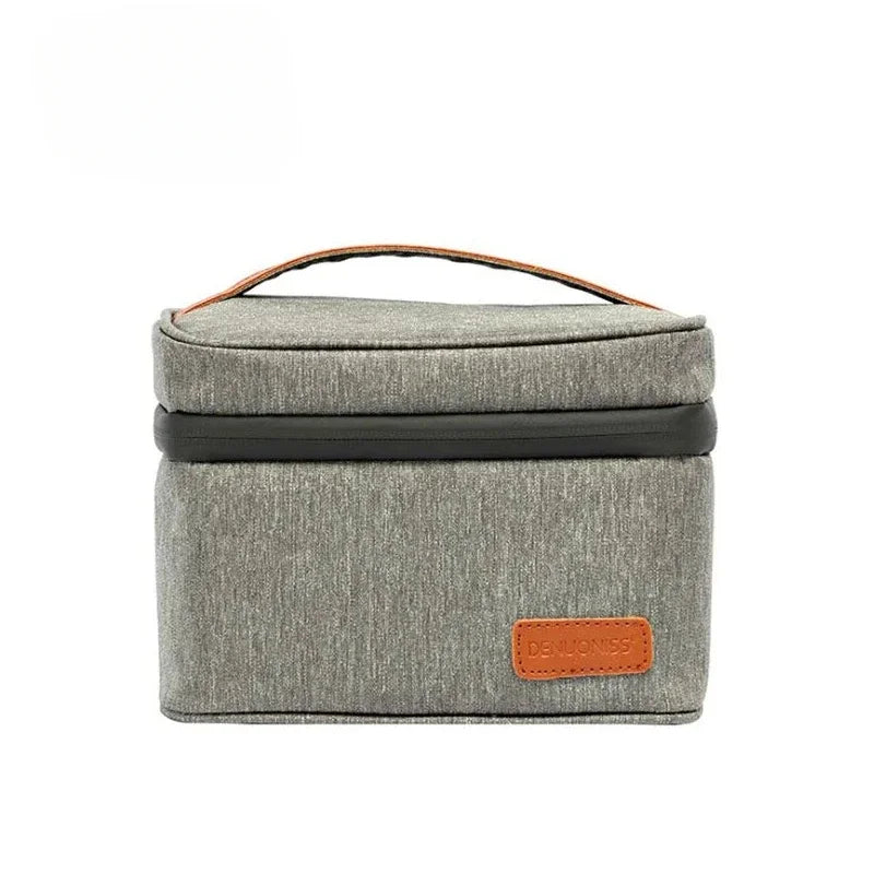Lunch Bag Small Cooler Bag Protable Fridge Oxford Food Refrigerator Bag EVA Insulated Picnic Bags Isothermal Cooler Ice Box Bags