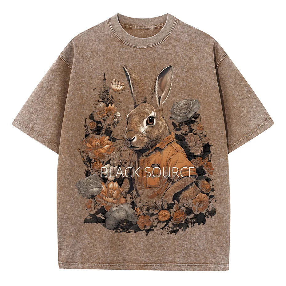 2023 Men Retro Washed T-Shirt Hip Hop Streetwear SOS Shadow Graphic T Shirt Summer Short Sleeve Tshirt Harajuku Tops Tees Cotton
