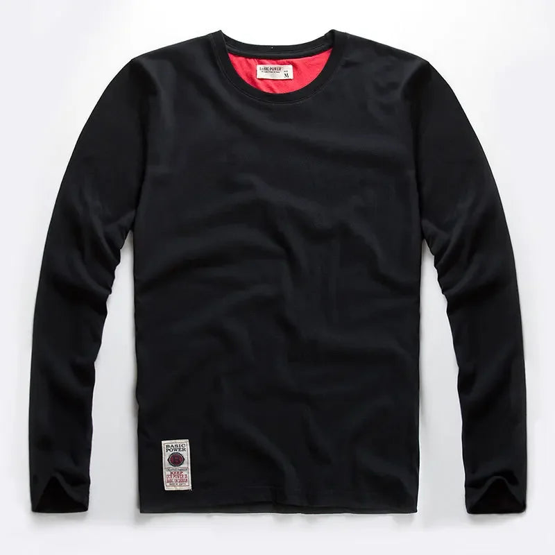 Men's t-shirts Y2k Sweatshirt 2023 Autumn Pullovers Casual Long Sleeve Tee Men's Clothing Top Shirts Sweatshirts for Men t shirt