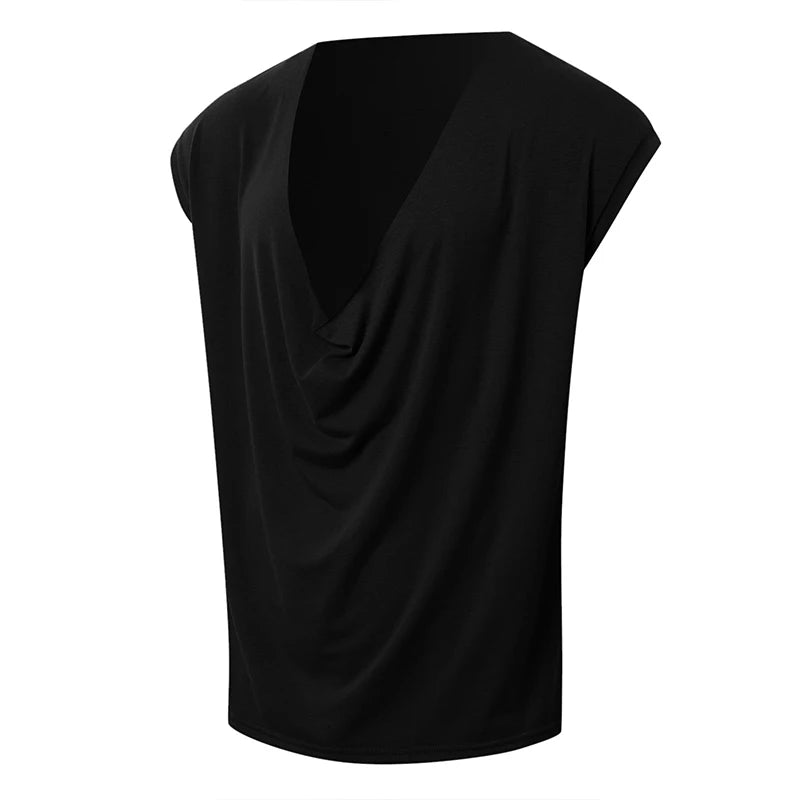 New Summer Men's Skinny Gym Tank Tops Leisure Popular Sleeveless Sportwear Fashion Loose Solid Color Bodybuilding Vest S-2XL