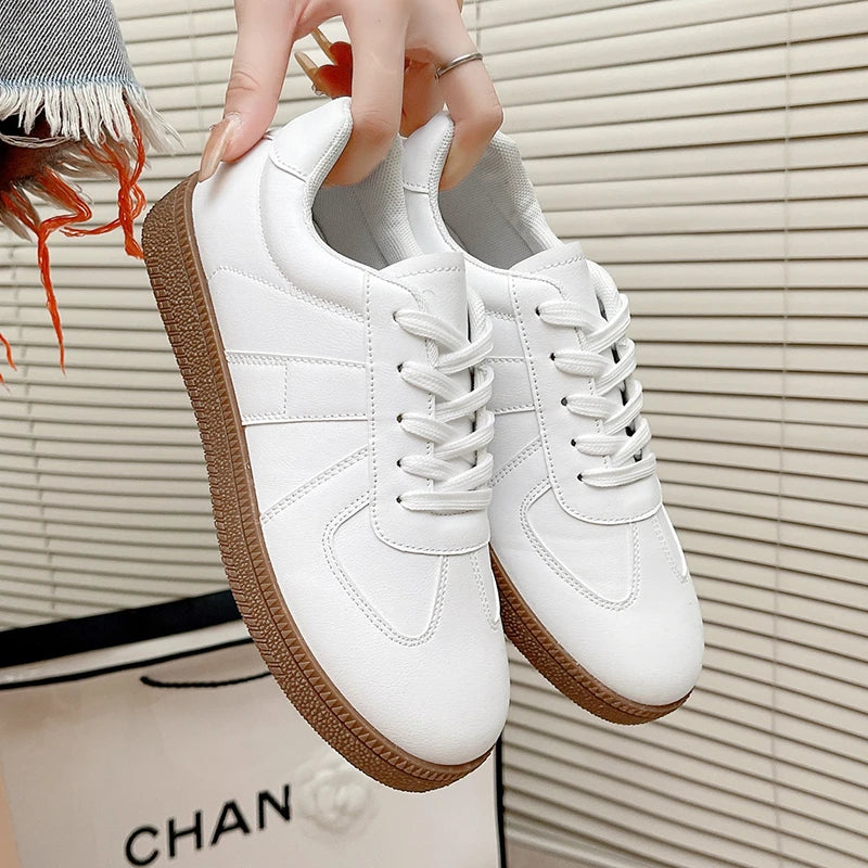 Asgard Women Casual Sneakers Outdoor Comfortable Flat Shoes Spring New Soft Sole Walking Shos Female Fashion Low-Top Sport Shoes