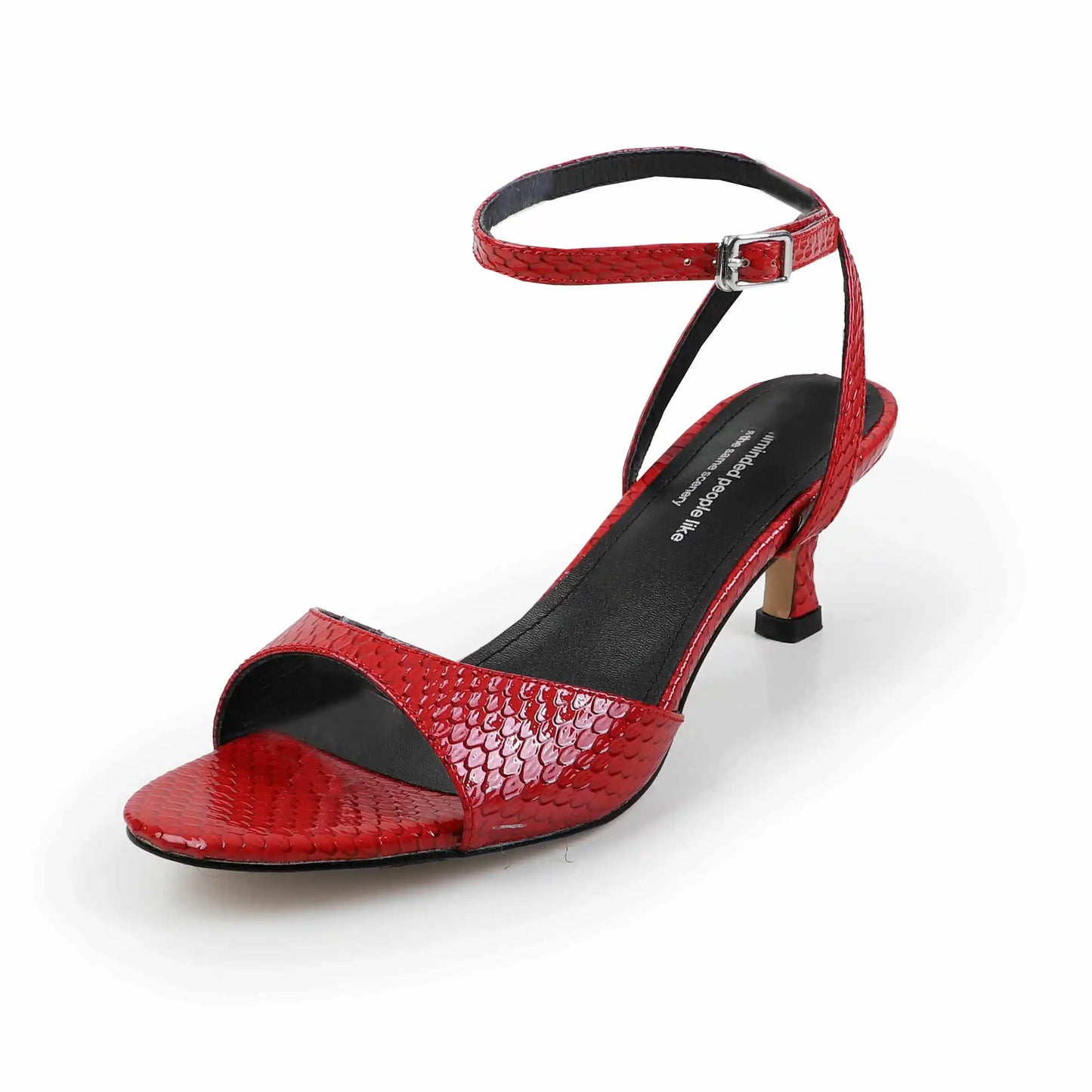 QUTAA 2025 Sexy Women High Heels Sandals Open Toe Pumps Shoes Slingbacks Party Genuine Leather Ankle Strap Shoes Office 34-40