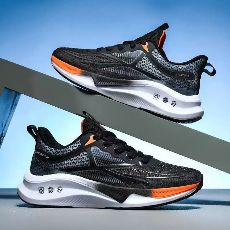 Cheap Summer Men Breathable Sport Shoes Professional No Slip Damping Men Running Sneakers Luxury Tenis Training Shoes Zapatillas