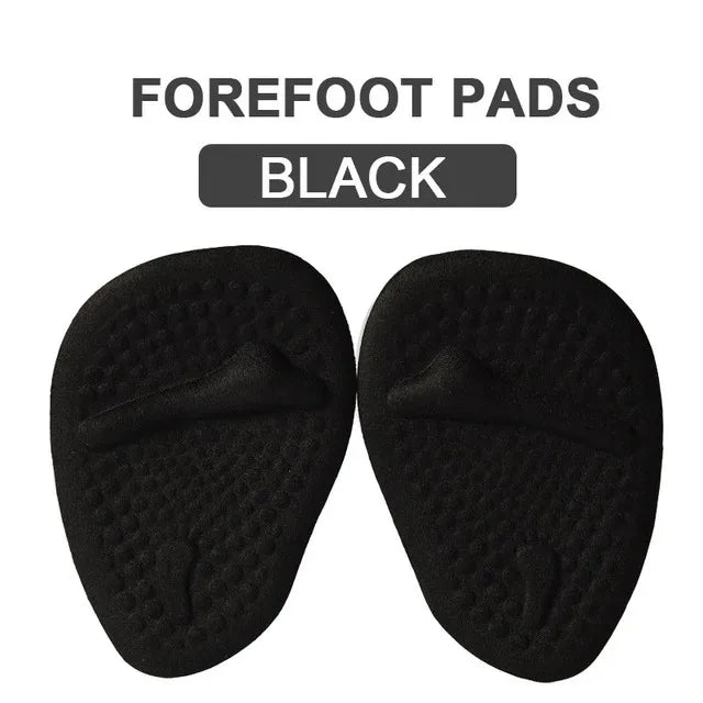 Soft Silicone Forefoot Metatarsal Pads Non-Slip Ball of Foot Cushions for Women High Heels Sandals Pain Relief Comfortable