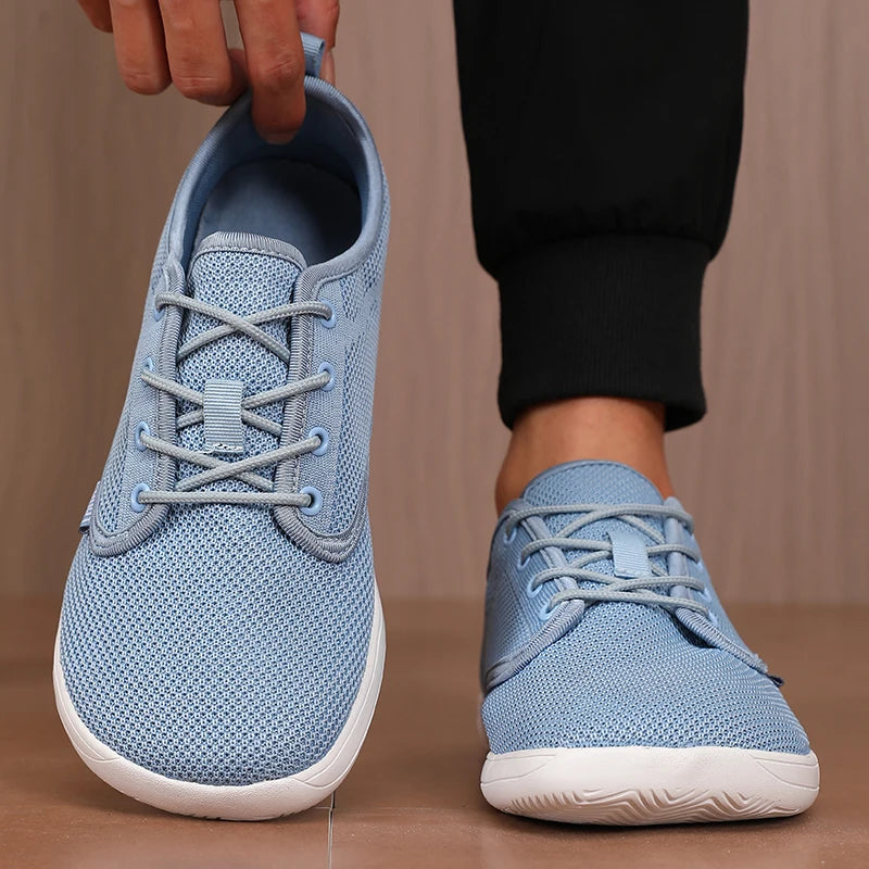 Barefoot Shoes Men's Casual Running Sports Breathable One Foot Shoes Lightweight and Minimalist Walking Shoes Oversized