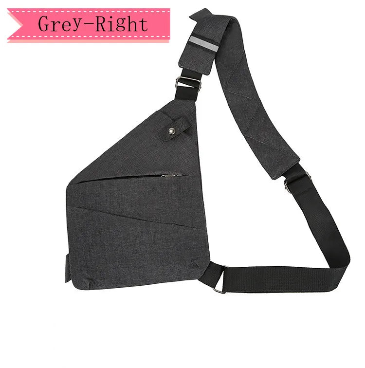 New Multifunction Chest Bags Anti Theft Single Crossobdy Bags for Men Waterproof Male Cross Body Messenger Bag Fanny Pack Sac