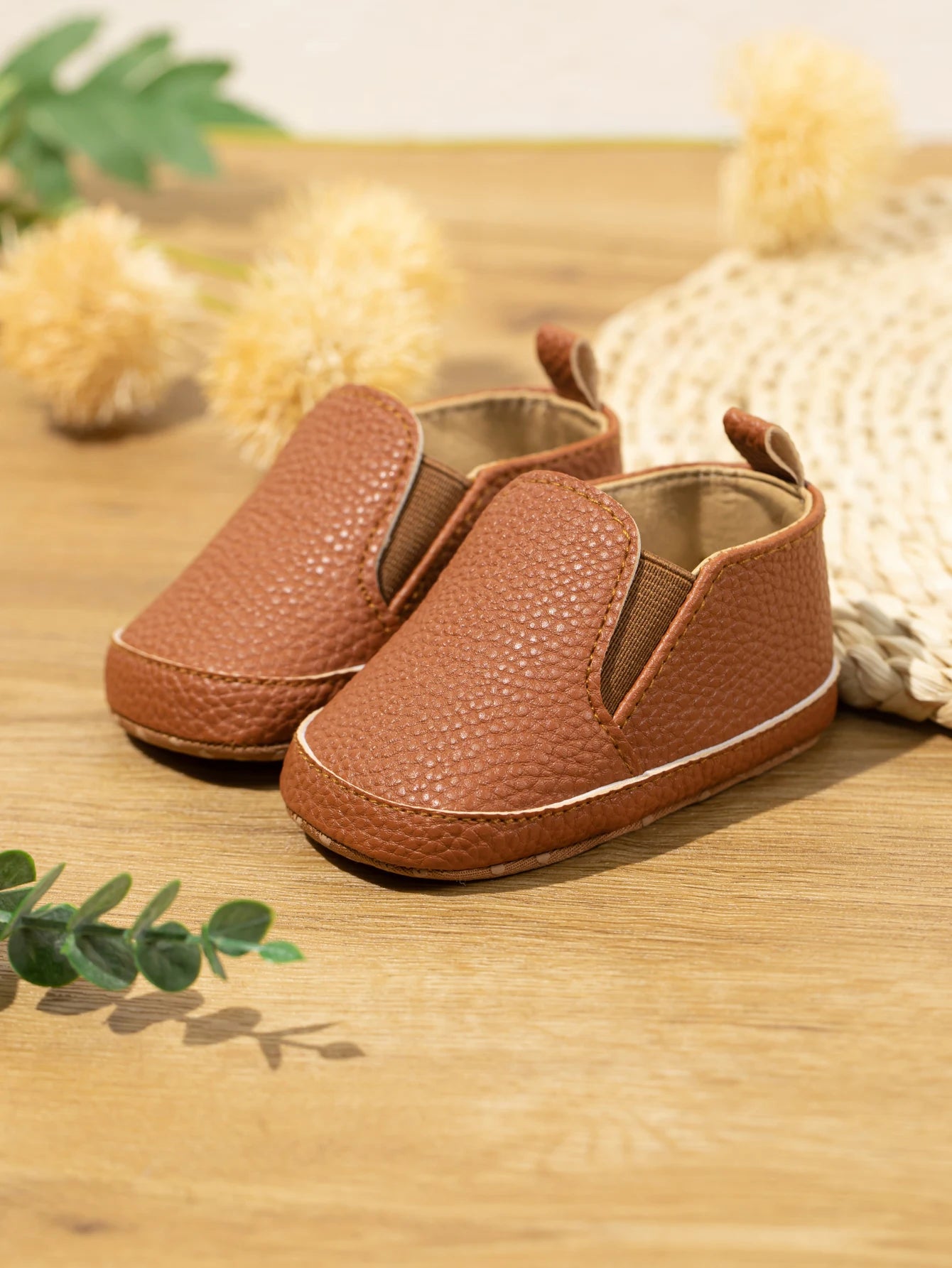 KIDSUN Fashion Casual Baby Boy Infant Cotton Sole First Walker Toddler Baby Loafer Shoes Comfortable Sports Baby Shoes 0-18M