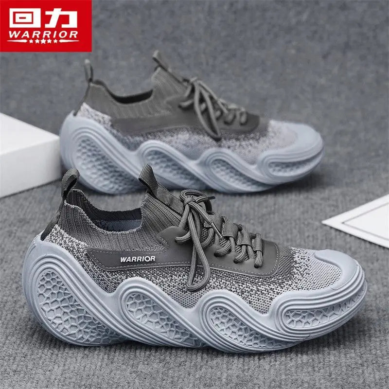 Warrior Original Brand Sports Shoes Summer Breathable Mesh Lightweight Running Shoes Wear-resistant Non-slip Casual Sneakers