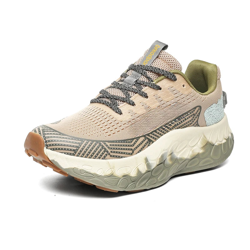 New Fashion Neutral Marathon Running Shoes Outdoor Road Lightweight Slow Running Shoes Men's and Women's Casual Walking Shoes
