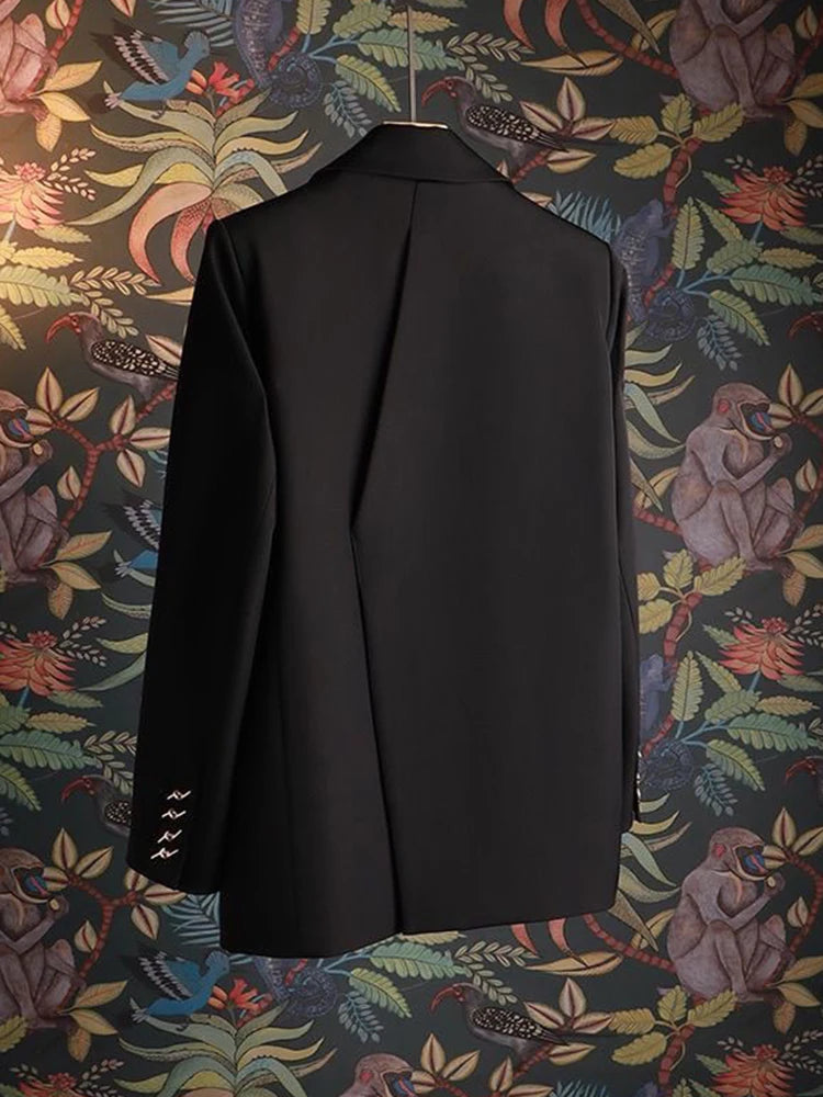 Korean high-quality suit jacket women's new design sense Spring and Autumn Western style casual fried street loose small suit