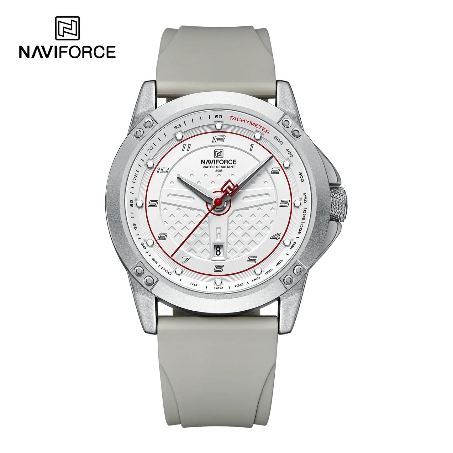 NAVIFORCE Trend Quartz Wristwatch Fashion Waterproof Men's Watches Sport Silicone Strap Male Luminous Clock Relogio Masculino