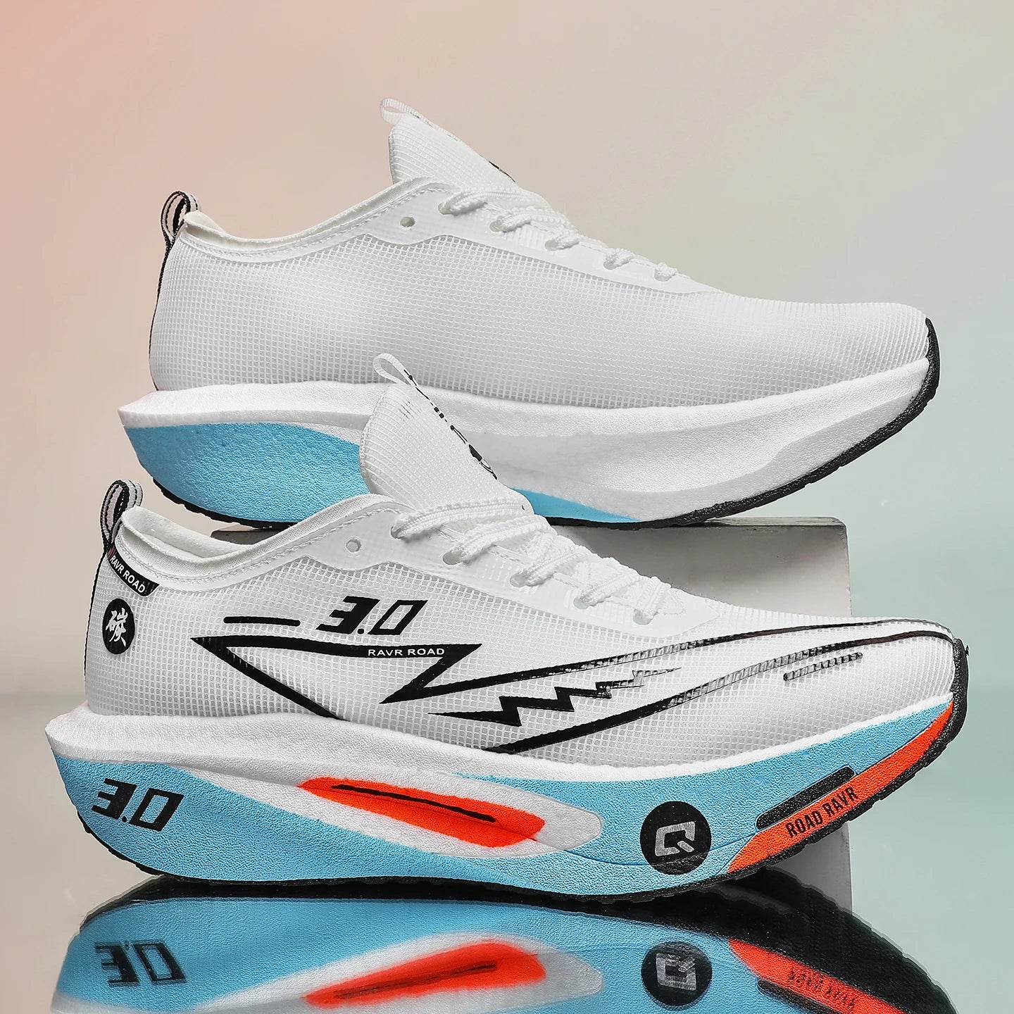 New Running Shoes Men Speciality Marathon Men's Sports Lightweight Carbon Board Women's Comfortable Athletic Nonskid Sneakers