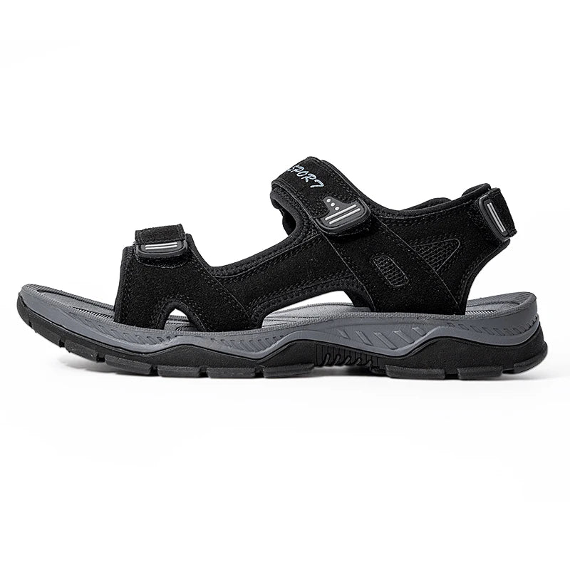 Men's Summer Beach Sandals Holiday Breathable Water Shoes Male Retro Comfortable Quick Drying Casual Sandals