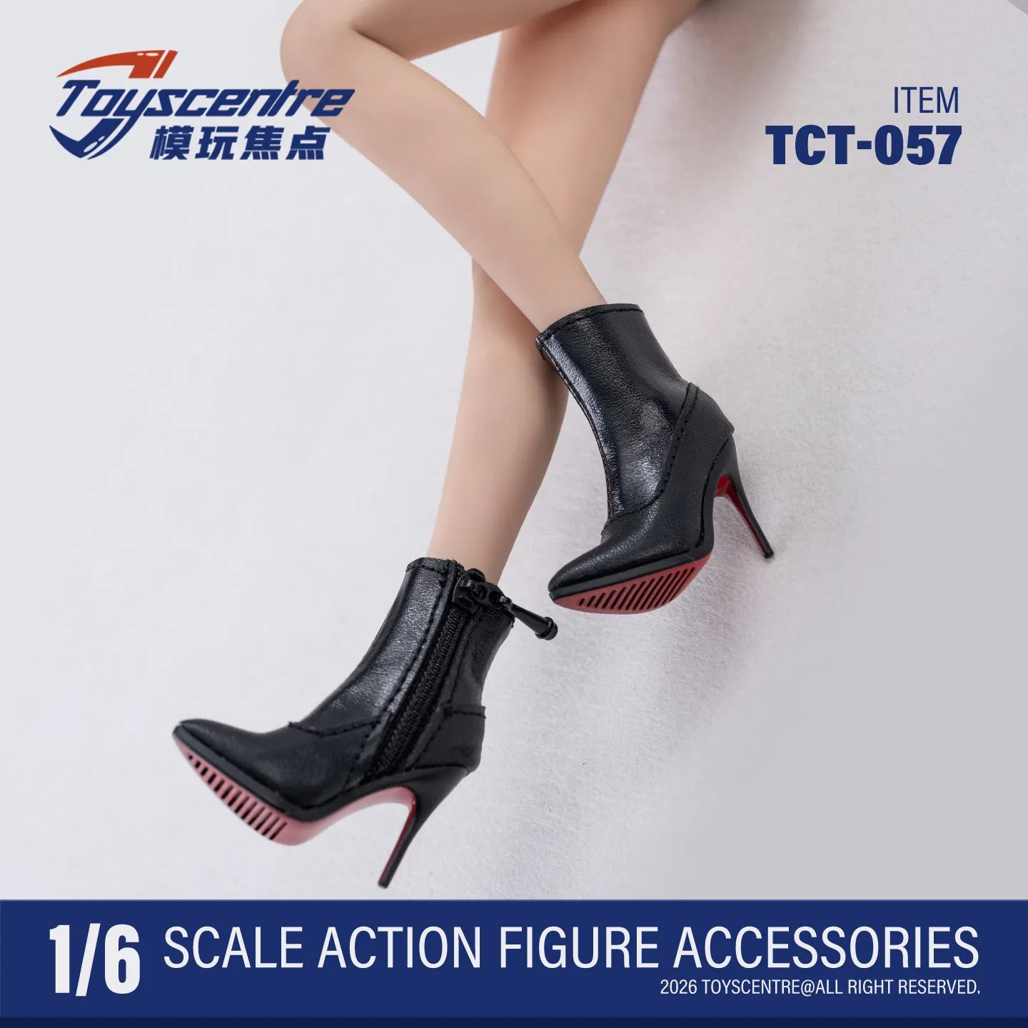 Toyscentre TCT-029 TCT-020 1/6 Female High Heels Boots Hollow Shoes Model TCT-003 4 5 6 7 8 9Fit 12'' Soldier Action Figure Body