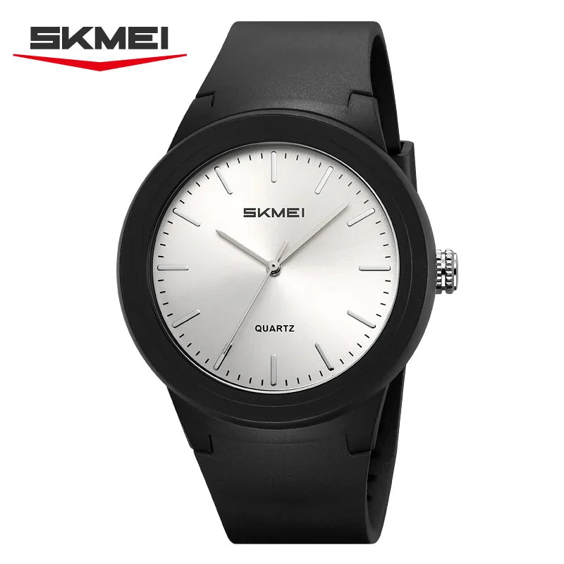 SKMEI 2469 Men Fashion Simple Waterproof Watches Ultralight Sports Quartz Mens Wristwatches Shockproof Clock 2108 Reloj Hombre