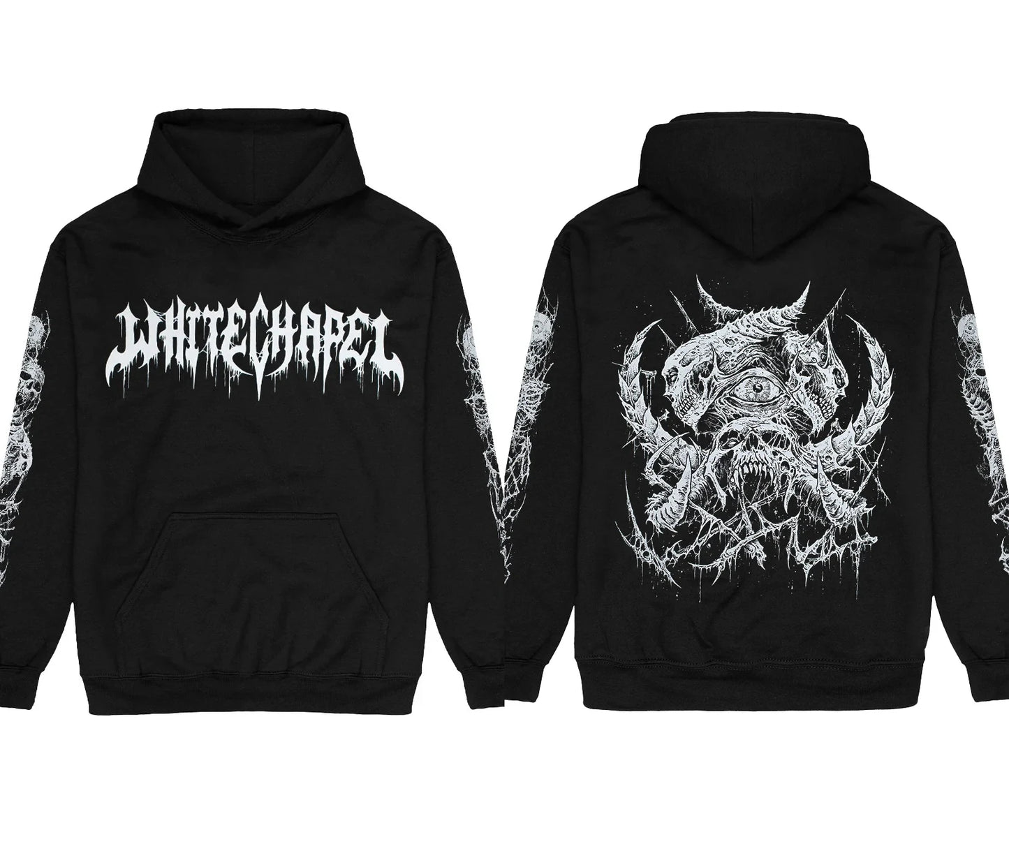 Symphonic Dead Core Band Lorna Shore Album Graphic Print Pullover Men Women Loose Casual Hoodie New Fashion Oversized Sweatshirt
