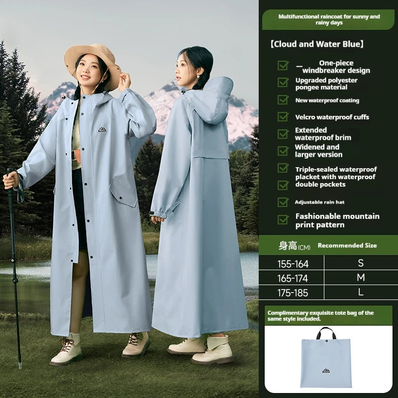 Electric Car Battery Raincoat, Raincoat, Thickened and Lengthened, Raincoat, Rainproof, Adult Motorcycle, Bicycle, Poncho