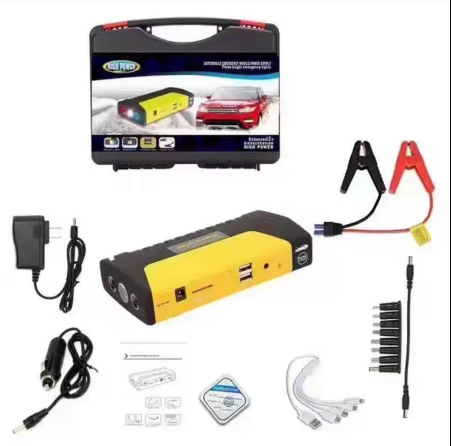 Car Jump Starter + Tyre Inflator