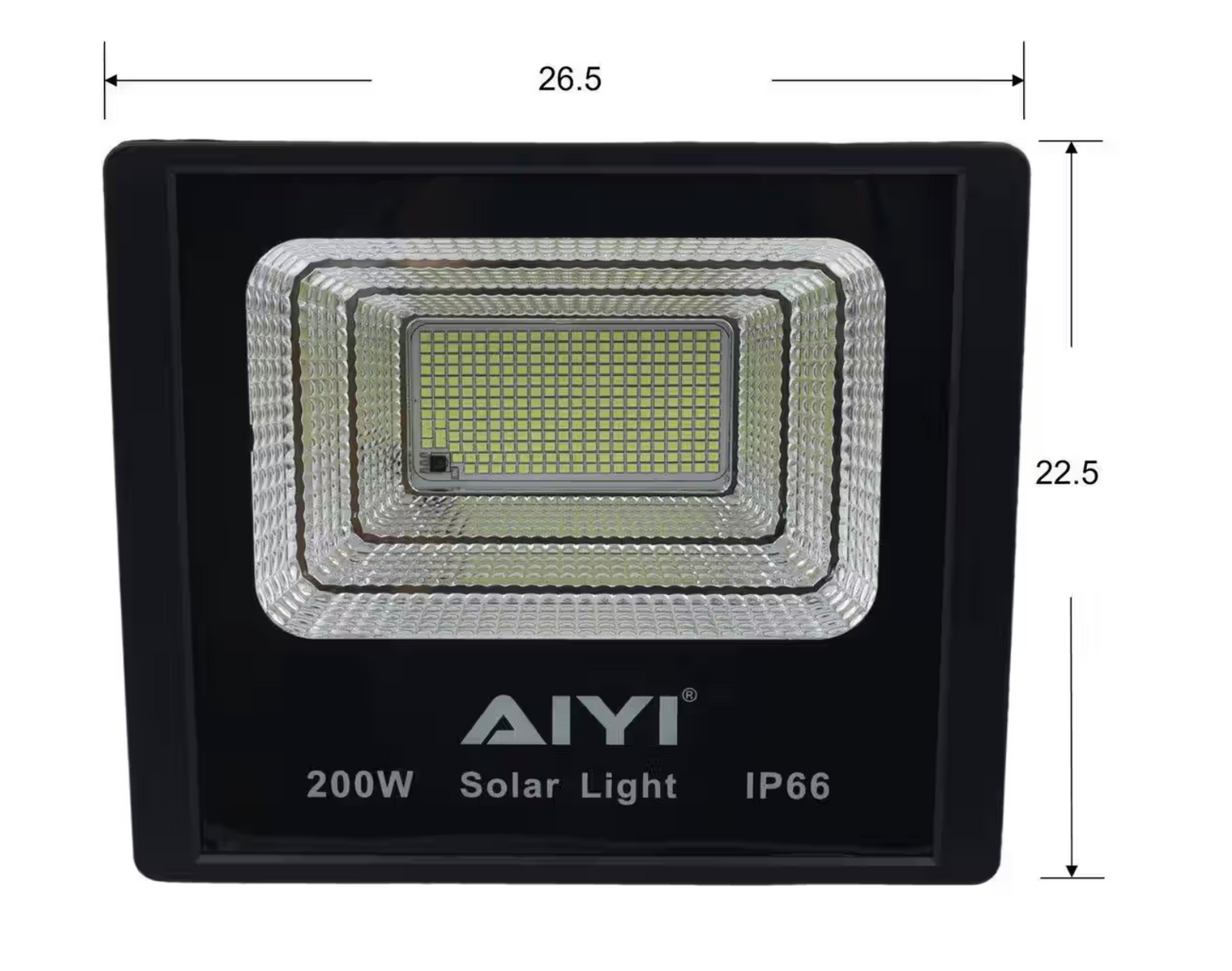 AIYI 200W Solar LED Flood Light