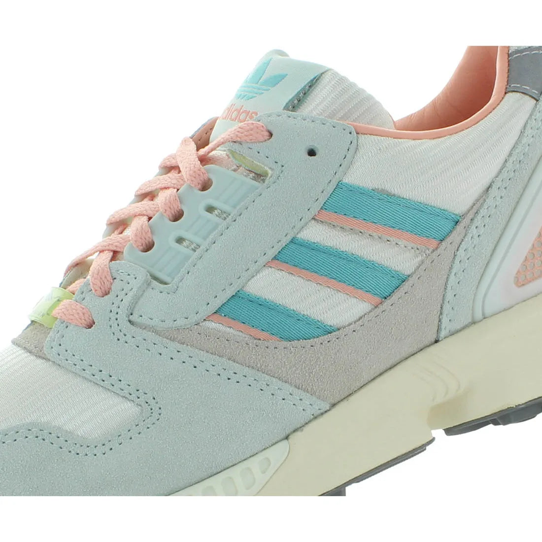 For ZX 8000 Men's Running Shoes Ice Mint/Trace Pink/Cream White Made in China Model MSS-IF5382 100% Authentic